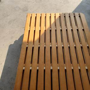 Bandes de lit respirantes cadre de lit squelette latte structure de lit stable Durable latte en <span class=keywords><strong>bois</strong></span> - Product Image 5