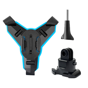 Hongdak moto casque mentonnière mentonnière support de montage pour GoPros Heros accessoires 13/12/11/10/9/8/7/6/5/4 - Product Image 1
