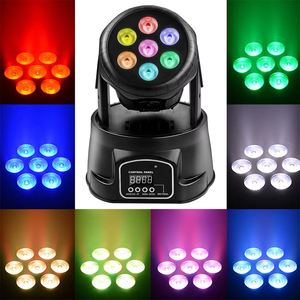 Chuyên nghiệp 7*10 Wát RGBW Led Sân Khấu di chuyển đầu đèn chất lượng cao dễ dàng cài đặt từ xa DMX cho Disco DJ tổ chức sự kiện hiển thị hiệu suất - Product Image 2