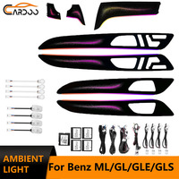 Éclairage d'ambiance Cardoo pour Mercedes ML/GLE/GLS X166 W166, éclairage intérieur automobile, accessoires de mise à niveau pour tableau de bord et garnitures de portes
