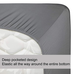 Fabrication <span class=keywords><strong>en</strong></span> gros de draps <span class=keywords><strong>en</strong></span> <span class=keywords><strong>jersey</strong></span> microfibre/spandex de haute qualité, écologiques, super doux, pour hôtels - Product Image 4