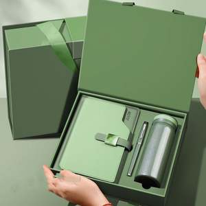 Set de Regalo Ejecutivo Personalizado para Empresas - Cuaderno A5, Bolígrafo, Bloc de Notas para la Vuelta al Cole, Artículos de Papelería Promocionales para Oficina - Product Image 3