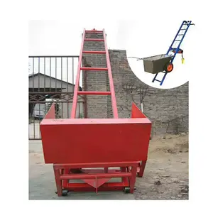 Economical ramp loader Large hopper sand and gravel transporters Construction Track Material Conveyor Ramp Elevator