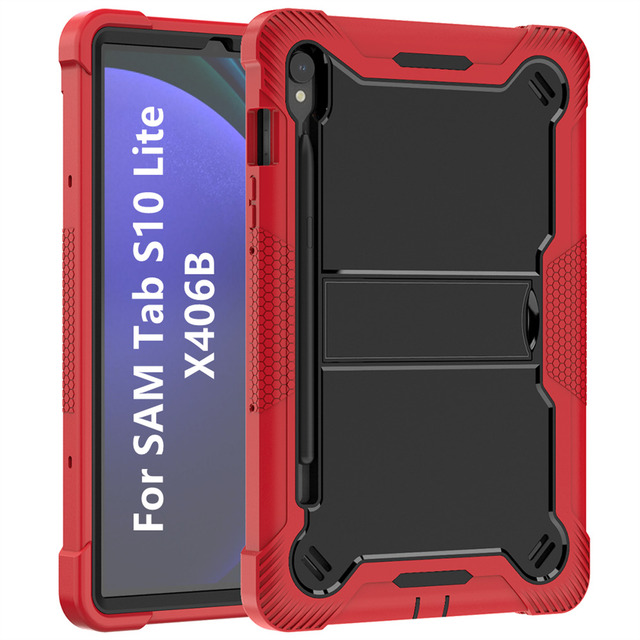 Rugged Tablet Cases for Samsung Galaxy Tab S10 Lite Tab S10 FE Tab A11 Plus A9 Plus Heavy Duty Shockproof Kickstand Tablet Cover