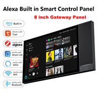 2026 Multi-Fungsi Tuya Layar Sentuh IPS Android 8-Inci Panel Layar Sentuh Wi-Fi Zigbee/BLE Mesh Aplikasi Smart Life & Kontrol Suara