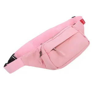 Sac <span class=keywords><strong>banane</strong></span> unisexe 2026 <span class=keywords><strong>en</strong></span> nylon, forme oreiller, décontracté, pour téléphone, sac de taille, petit sac à bandoulière croisé - Product Image 4
