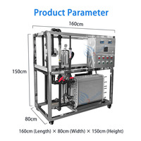 6t Purification Traitement de l'eau potable Edi Water System 2000lph Équipement industriel ultra pur Edi Host Machine Prix d'usine