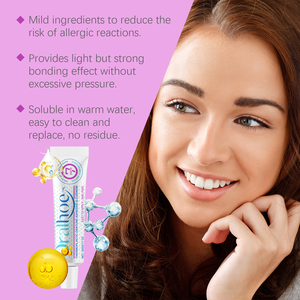Adhesivo Termoplástico Oralhoe <span class=keywords><strong>para</strong></span> Dentaduras Postizas, Crema Adhesiva de Fijación Fuerte <span class=keywords><strong>para</strong></span> Reparación de Dentaduras, Venta al por Mayor OEM a Granel - Product Image 5