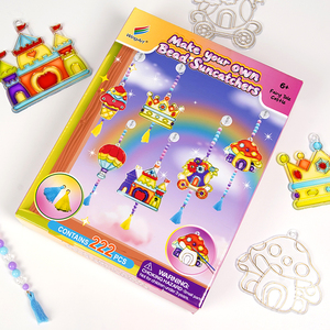 Kit de Atrapasoles de Cuentas Personalizado para Niños, Crea Tu Propia Decoración de Ventana, Arte Creativo, <span class=keywords><strong>Dibujo</strong></span> Educativo, Juguetes Hechos a Mano - Product Image 1