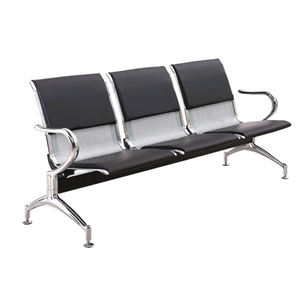 Cao cấp 4 Chỗ ngồi bằng thép không gỉ thoải mái sân bay bệnh viện chờ đợi ghế 100kg chịu tải tương thích với văn phòng - Product Image 5