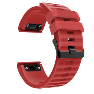 <span class=keywords><strong>Bracelet</strong></span> Garmin en silicone respirant 22 26 mm pour Garmin <span class=keywords><strong>Fenix</strong></span> 6 6X Pro 5 <span class=keywords><strong>5X</strong></span> <span class=keywords><strong>Plus</strong></span>, sangles de poignet faciles à installer - Product Image 2
