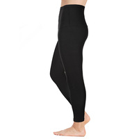 Leggings de Compression Ajustables pour Hommes, Effet Sauna, Polymère Rétention de Chaleur, Pantalons de Fitness, Vêtements de Sport pour la Gym