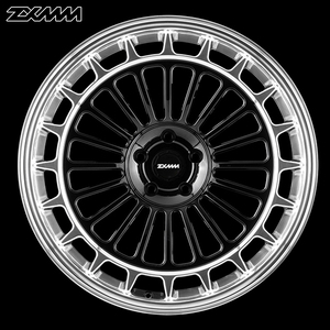 Jantes personnalisées 2 pièces en aluminium chromé 18 16 20 21 22 24 26 28 pouces jante 5x114.3 5x120 6x139.7 pour Mercedes BMW <span class=keywords><strong>corvette</strong></span> C8 - Product Image 4