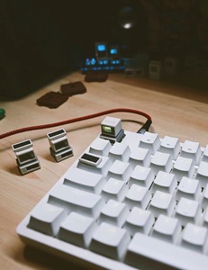 K02 Retro Personality Keycaps Translucent Mechanical <strong>Keyboard</strong> Keycap Cyberpunk Style Backlit Key <strong>Cap</strong> for DIY Gamer Gift - Product Image 2