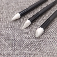 Ensemble de 3 brosses à ongles en silicone personnalisées en usine, à tête simple et double