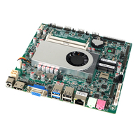 Nueva Placa Base Mini ITX Intel Haswell de 5ª y 4ª Generación I3 4025U/I3 4158U/I5 4200U/i7 4510U con LAN Gigabit, DDR3 de 16 GB y Gráficos Duales