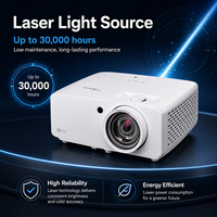 Projecteur laser à courte focale Optoma ZK521ST 5100 lumens 4K UHD pour simulateur de golf, usage commercial, éducatif et professionnel