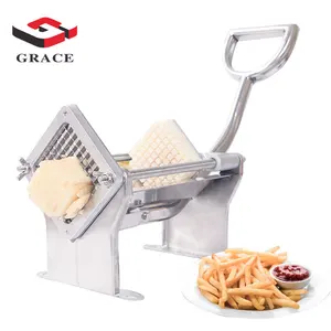 Manual Potato Chips Making Machine Slicer Fruit Vegetable Cutter Slicer