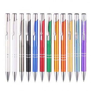 <b>Creative</b> Luxury Business Office Hotel Promotional <b>Gift</b> Metal Twist Ballpoint Pen With Custom Brand Company - Product Image 3
