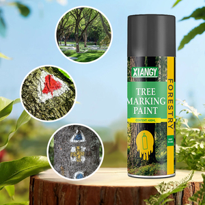 <span class=keywords><strong>Peinture</strong></span> en aérosol de marquage routier <span class=keywords><strong>blanche</strong></span> à séchage rapide et hautement <span class=keywords><strong>réfléchissante</strong></span> pour le marquage forestier et les animaux - Product Image 3