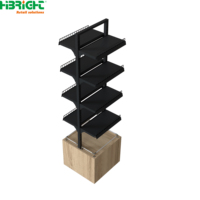 Système de rayonnage à palettes en acrylique pour exportation directe usine, étagères gondoles pour magasins de proximité et supermarchés