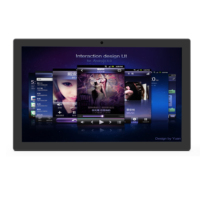 10.1 İnç Yüksek Parlaklıklı Android Tablet PC Metal Gövdeli Intellitouch Kapasitif Dokunmatik Ekran 1920x1080 16:9 USB Tip C