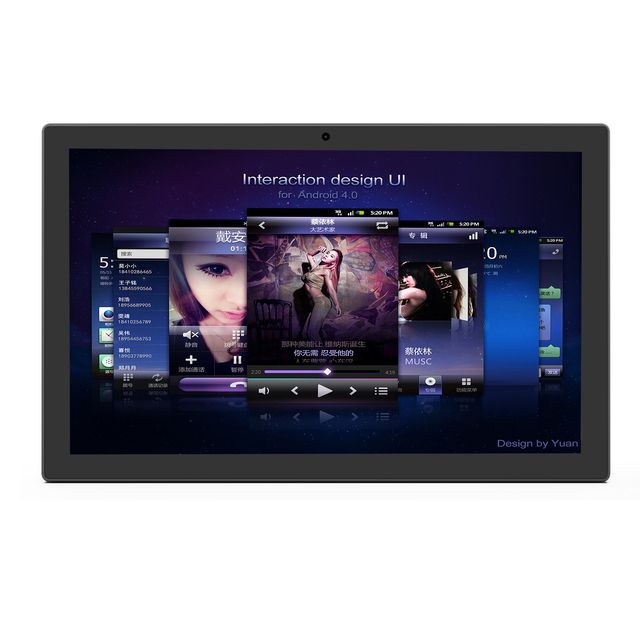 10.1 Inch High Brightness Android Tablet PC Metal Housing Intellitouch Capacitive Touch Screen 1920x1080 16:9 USB Type C