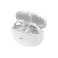 Écouteurs sans fil à conduction osseuse 2026 tendance, stéréo Bluetooth, avec crochets d'oreille, pour le sport, confortables et non intra-auriculaires