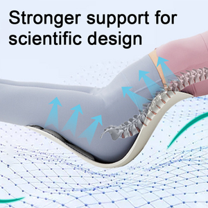 Penopang punggung ergonomis kecil dan fleksibel, dengan bantal penopang pinggang koreksi postur dan fitur perlindungan pinggang - Product Image 2