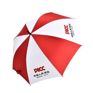 YY651 Custom Logo Promotional Cheap Wholesale Coloured Automatic Straight Branded <b>WindProof</b> Golf <b>Umbrellas</b> Printing - Product Image 2