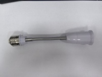 Adaptateur de douille flexible pour ampoule LED, support de lampe, convertisseur de douille à vis, design élégant, E27 vers E27, longueur 20 cm
