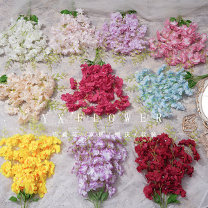 Bouquets de fleurs de cerisier artificielles Yixuan, fleurs en soie, haute simulation, décorations de mariage - Product Image 1