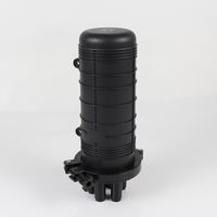 1 in 3 Out Dome Optic Fiber Splice Closure Mini 12 24 Core Caja Fibre Enclosure Joint Box Fibra Optical Splice Closure