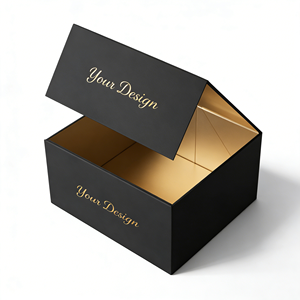 Boîte cadeau rigide pliable magnétique personnalisée pour parfums et cosmétiques - Product Image 3