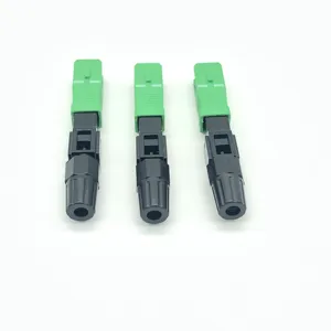 High-end Technology Manufacturing Triproof Optical Fibre Cable Fast Connectors Fiber Adapter Connectors sc connector