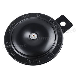 Kit de klaxon électrique universel pour moto, 2 pièces, 12V, 1,5a, 105db, haut-parleurs ronds étanches pour Scooter, cyclomoteur, Dirt Bike, ATV - Product Image 4