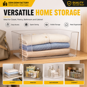 Hot-Selling 201 Disposable Food Storage Boxes Modern <strong>Rectangular</strong> Folding PVC PE Organizers Eco-Friendly Storage Cabinets - Product Image 4