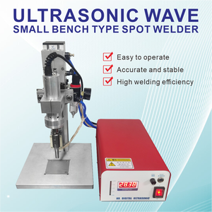 آلة لحام البلاستيك بالموجات فوق الصوتية 220 فولت حاصلة على شهادة CE، جديدة ورائجة البيع، لدمج الشرائط والأشرطة - Product Image 2
