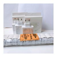 Kabel Data dinding 120W True Universal, pengisi daya adaptor daya EU dengan pengisian cepat kabel Data Tipe C 6A untuk Xiaomi Xiaomi Huawei