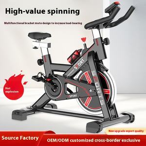 Spin Bike Acier Ultra-Silencieux Intérieur Fitness Usage Domestique Vélo De Sport Système De Freinage Magnétique Affichage Numérique Écologique pour - Product Image 3