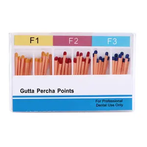 Most Popular Dental Gutta Percha Points Endo Endodontics Root Canal F1-f2-f3