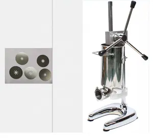 stainless steel 2L manual Churros Maker Machine small Churros filling making Machine without fryer