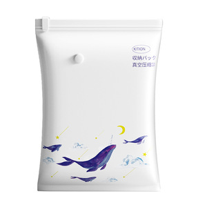 Compressione antipolvere soggiorno trapunta biancheria da letto salvaspazio viaggio vuoto sacchetto di stoccaggio <span class=keywords><strong>per</strong></span> i vestiti con pompa aria elettrica - Product Image 3