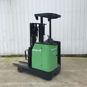 Chariot élévateur électrique d'occasion 1,5T 4x4, moteur japonais, garantie 2 ans, pneus tout-terrain antidérapants, usage entrepôt, prix abordable - Product Image 3