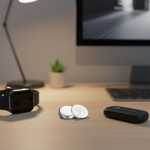 Pile bouton au lithium 3V 600mAh longue durée pour appareils électroniques - Product Image 2