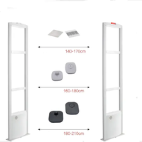 Étiquette de sécurité adhésive Ruifeidi EAS 8,2 MHz pour la vente au détail, antivol, avec code-barres, pour les magasins de beauté, autocollant d'alarme RF AFC-4040