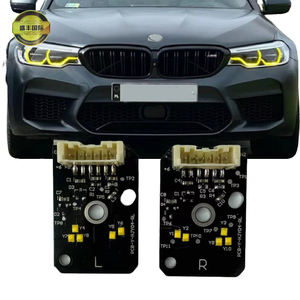 Nuevo <span class=keywords><strong>Golden</strong></span> <span class=keywords><strong>Eye</strong></span> Lemon Yellow DRL para 5 Series G30 G38 2018-2021 Faros LED de alta especificación Angel Eyes Accesorios de luz de coche - Product Image 1
