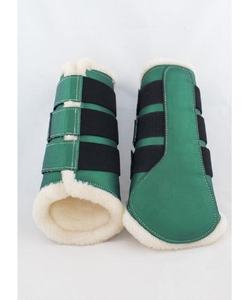 Bottes d'équitation à brosser, souliers de Protection, en molleton, de haute qualité, pour travail hippique, 1 paire, tendance - Product Image 1