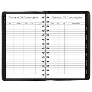 สมุดบันทึกอัตโนมัติสำหรับบันทึกระยะทางที่ใช้แล้ว บันทึกการใช้น้ำมันเชื้อเพลิง การหล่อลื่น การซ่อมแซม ยางรถ ระยะทางการเดินทาง บันทึกการเดินทาง สมุดบันทึก - Product Image 4