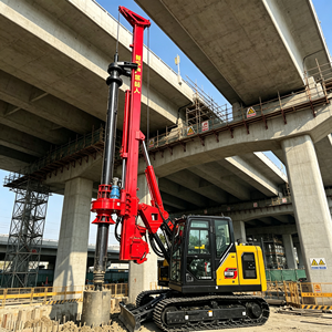 Geräuscharme, stabile Drehbohranlage mit unabhängigem Hydraulikchassis für Pfahlarbeiten in städtischen Wohngebieten - Product Image 6
